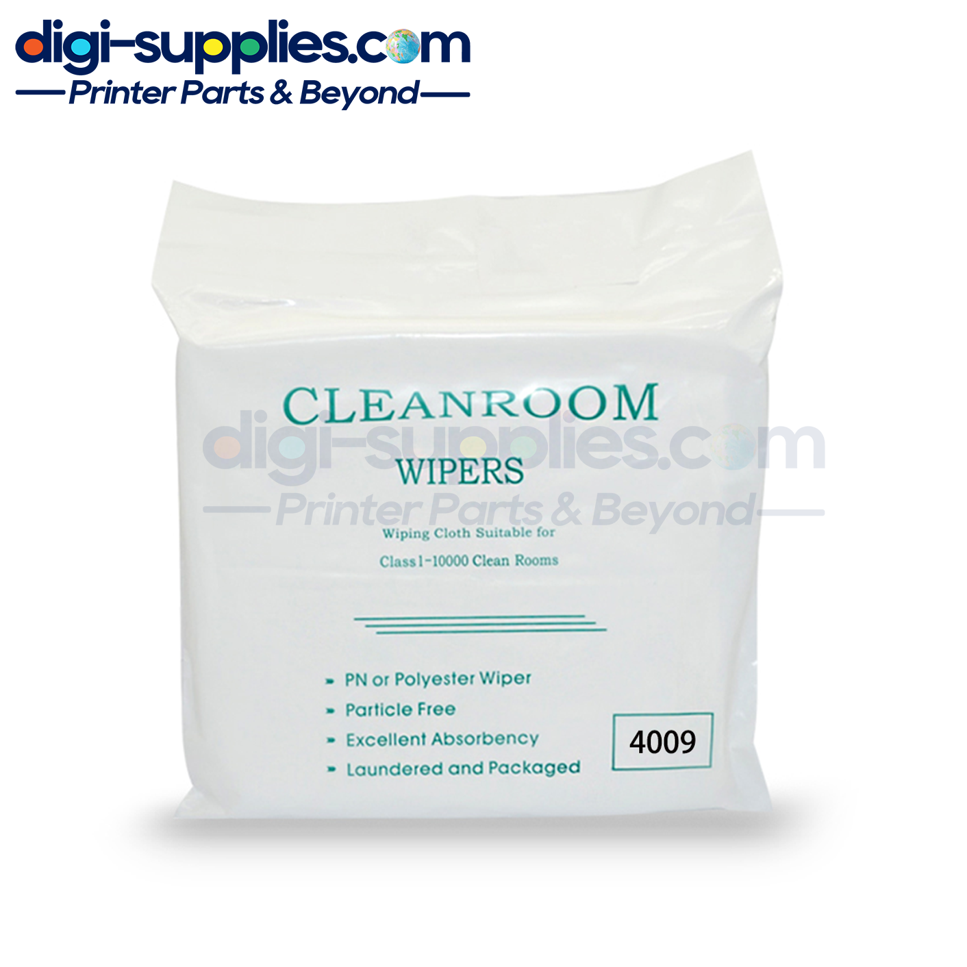 4009 Superfine Fiber Cleanroom Wipers 100 Pieces