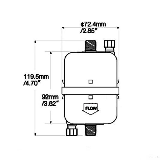 Cobetter Filter C-NPT42-INKPPC1000C 10μm