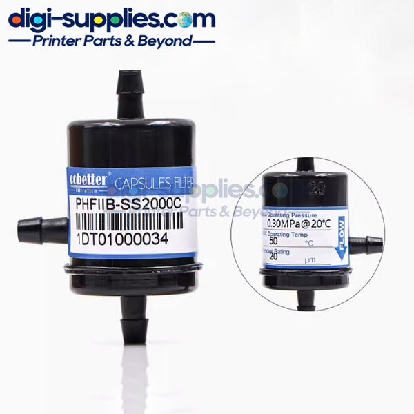 Digi Filter Cobetter 3-Way Capsule Filter PHFIIB-SS2000C 20μm – DIGI-SUPPLIES.COM