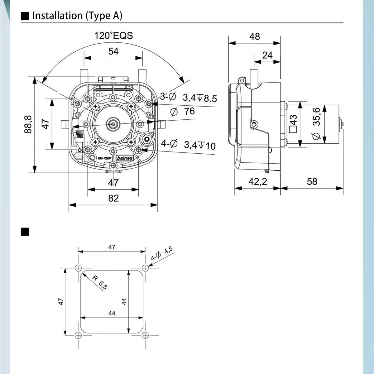 Large Flow Rate Pump LEIRONG BP1000 Series 1100-1250ml/min