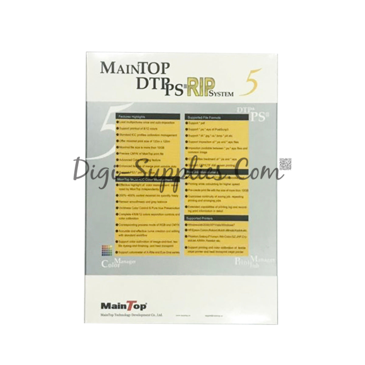 Maintop RIP Software – DIGI-SUPPLIES.COM